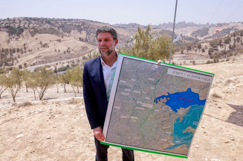 Bezalel-Smotrich-Cisjordanie