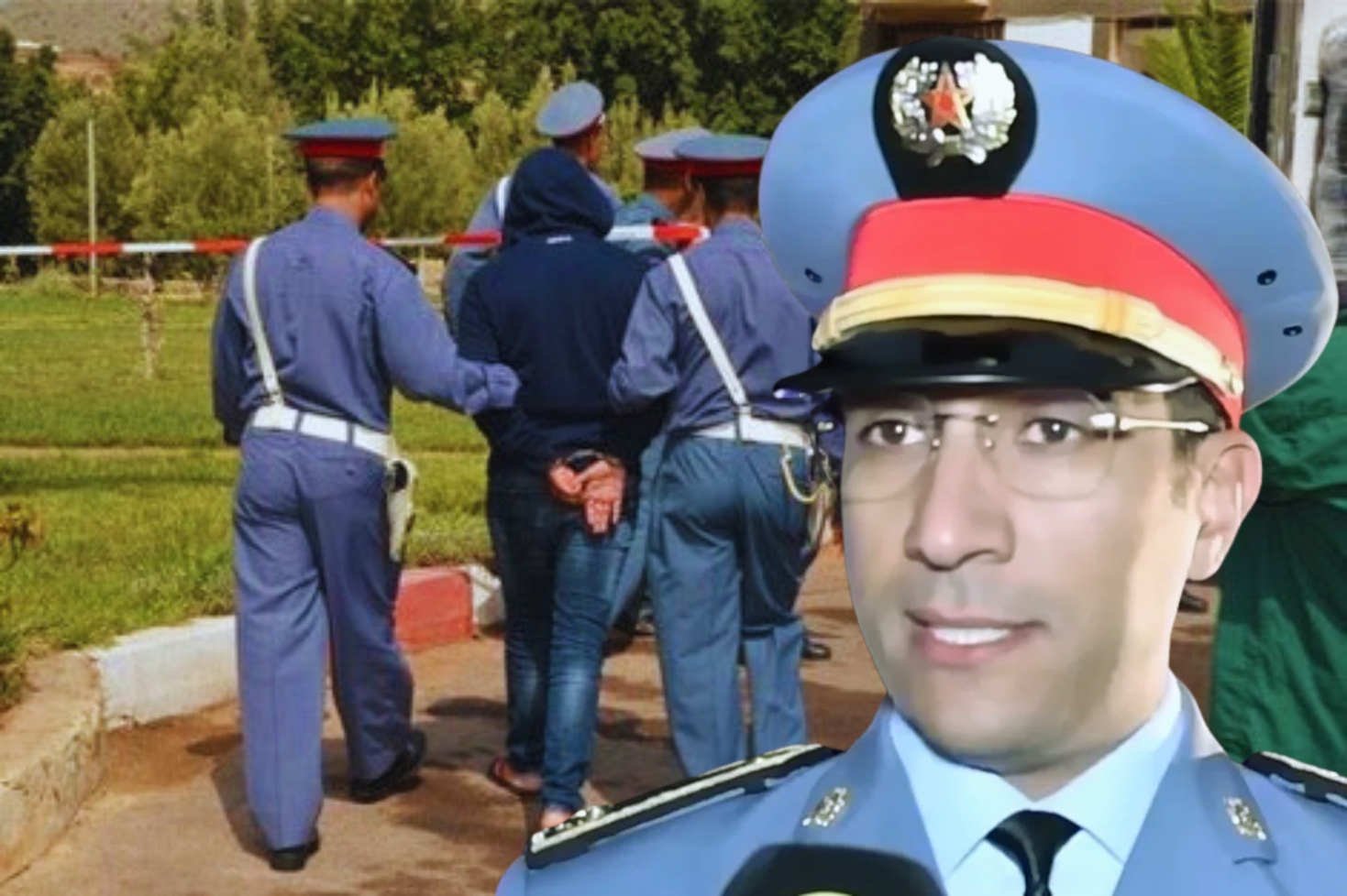برشيد… قائد سرية الدرك وفرقة التدخل الخاصة يوقفون أخطر مروج للمخدرات بمدينة الدروة