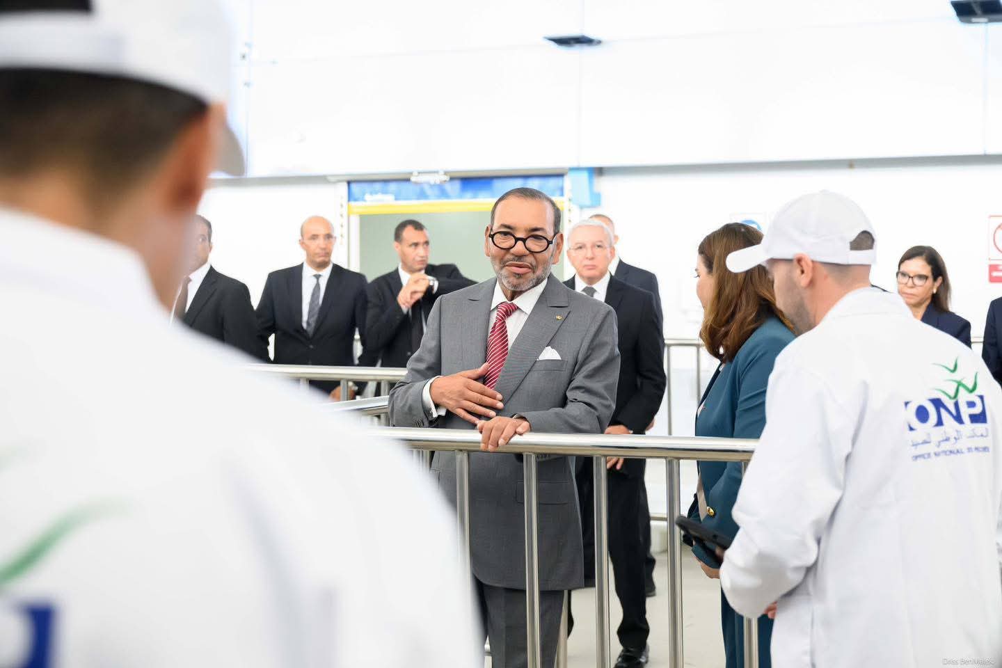 الملك محمد السادس يدشن مشاريع كبرى بميناء الدار البيضاء