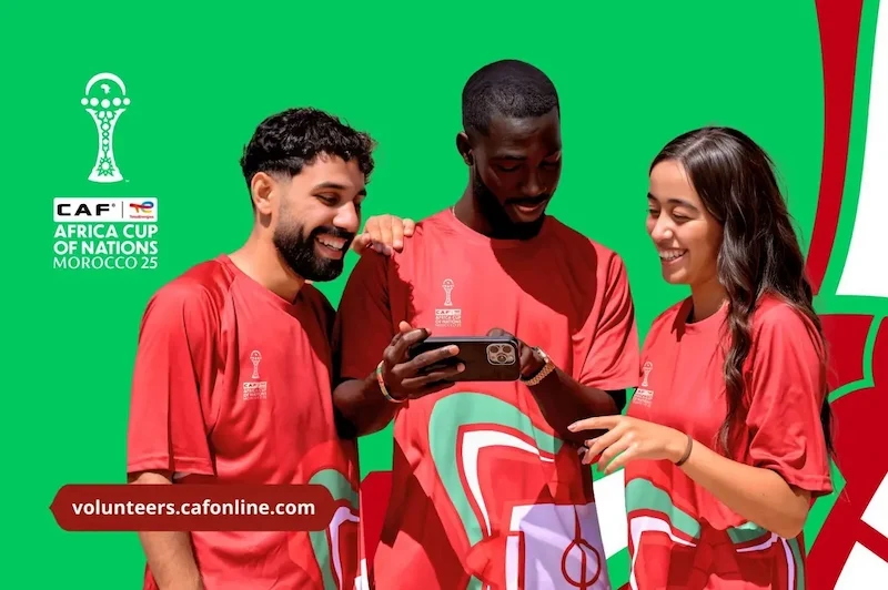 المغرب يفتح باب التطوع لـ”كان 2025″ وفرصتك لتكون جزءًا من الحدث!
