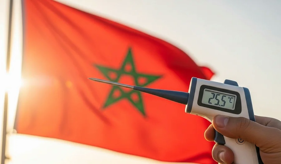 الأرصاد المغربية تتوقع إنخفاض درجات الحرارة تدريجياً إبتداءً من يوم الثلاثاء