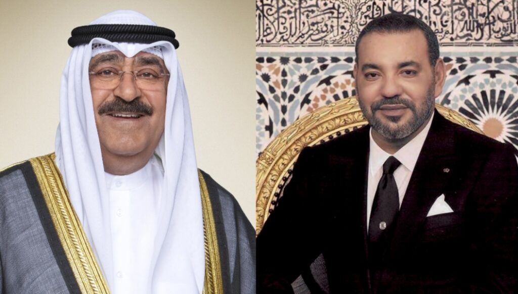 الملك محمد السادس يهنئ أمير الكويت بذكرى تولي الإمارة