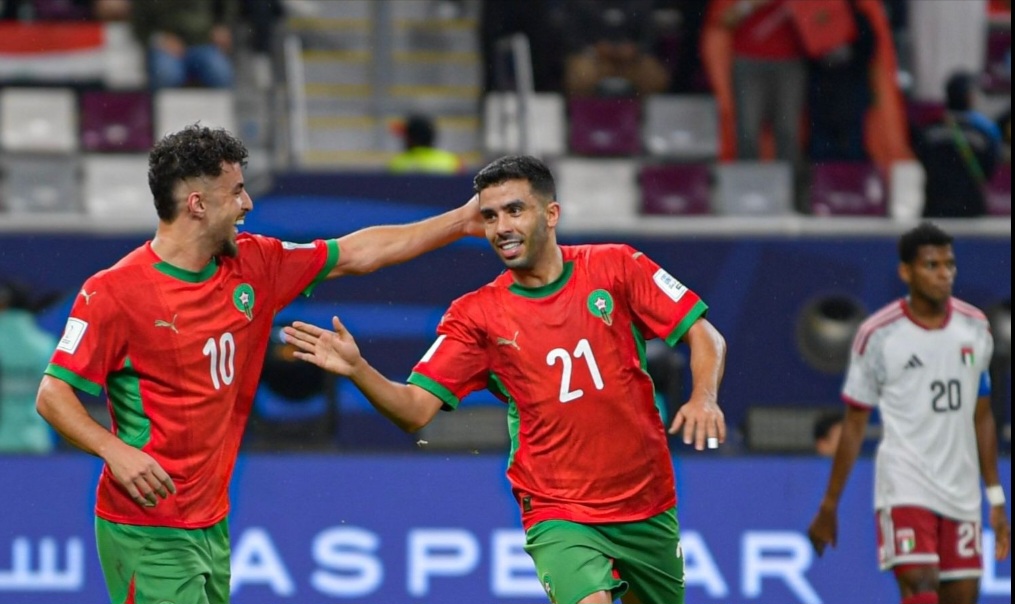 المنتخب المغربي الرديف يهزم الإمارات بثلاثية نظيفة ويتأهل لنهائي كأس العرب