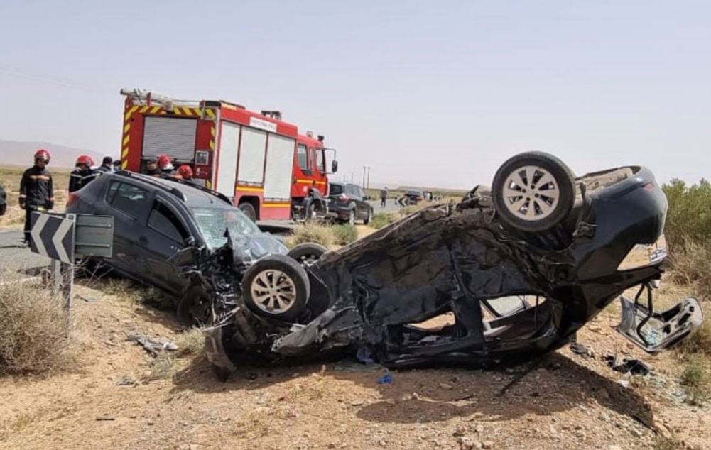 أرقام صادمة لحوادث السير بالمناطق الحضرية خلال أسبوع واحد