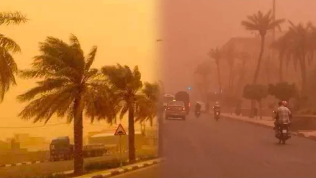 نشرة إنذارية.. رياح قوية وعواصف رملية من الجمعة إلى السبت بهذه المناطق