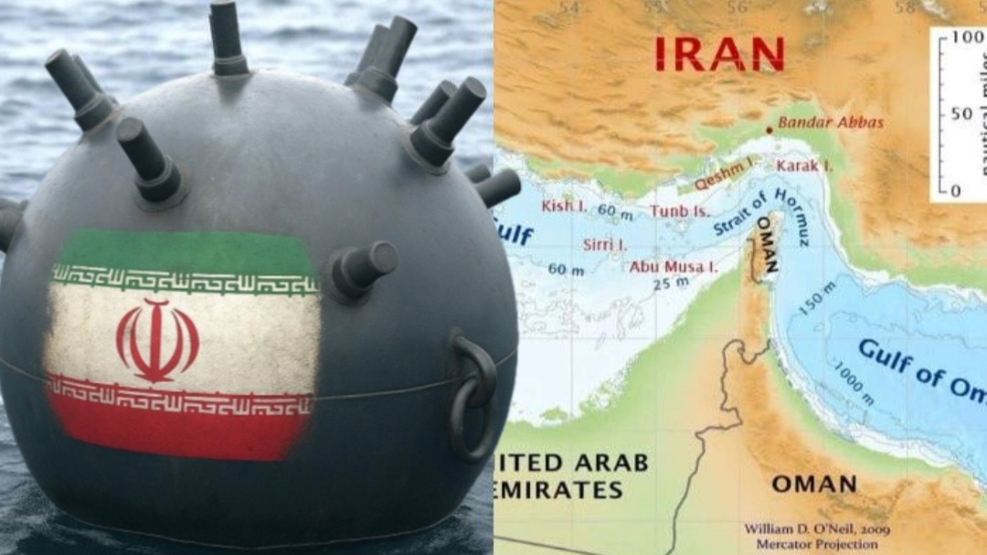ألغام إيرانية في مضيق هرمز