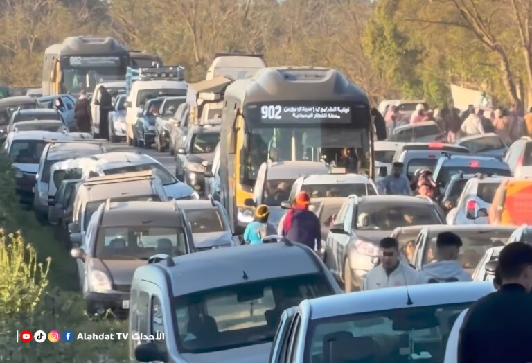 حركات المرور - ازدحام - غابة الكاسكاد - الشلالات_