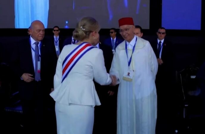 الطالبي العلمي يحضر مراسم تنصيب رئيسة كوستاريكا ممثلاً للملك