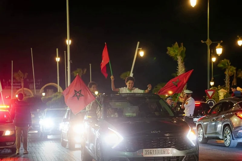 فرحة عارمة بالأقاليم الجنوبية بعد تأهل المغرب إلى الدور المقبل
