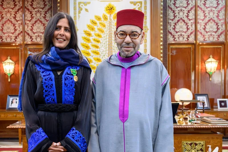تكريم ملكي للمتسلقة نوال صفنضلة بعد إنجازها العالمي (صور)