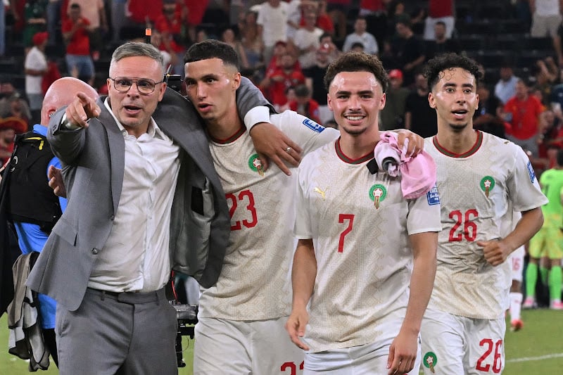 وهبي يشيد بأداء “الأسود” بعد العبور إلى ربع النهائي على حساب هولندا