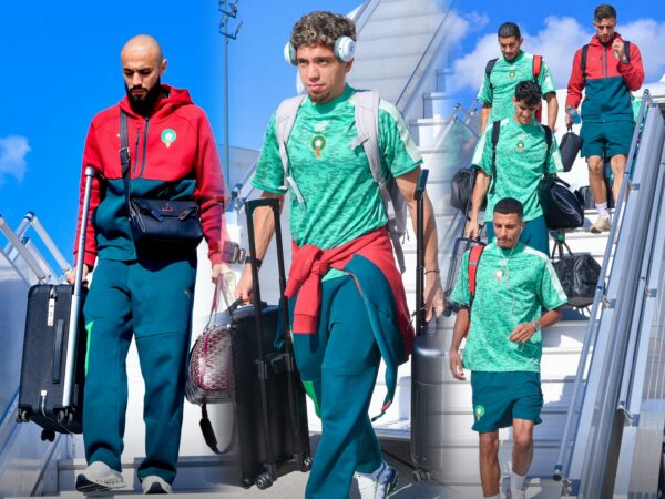 بعثة المنتخب المغربي تحط الرحال في هيوستن قبل مواجهة كندا