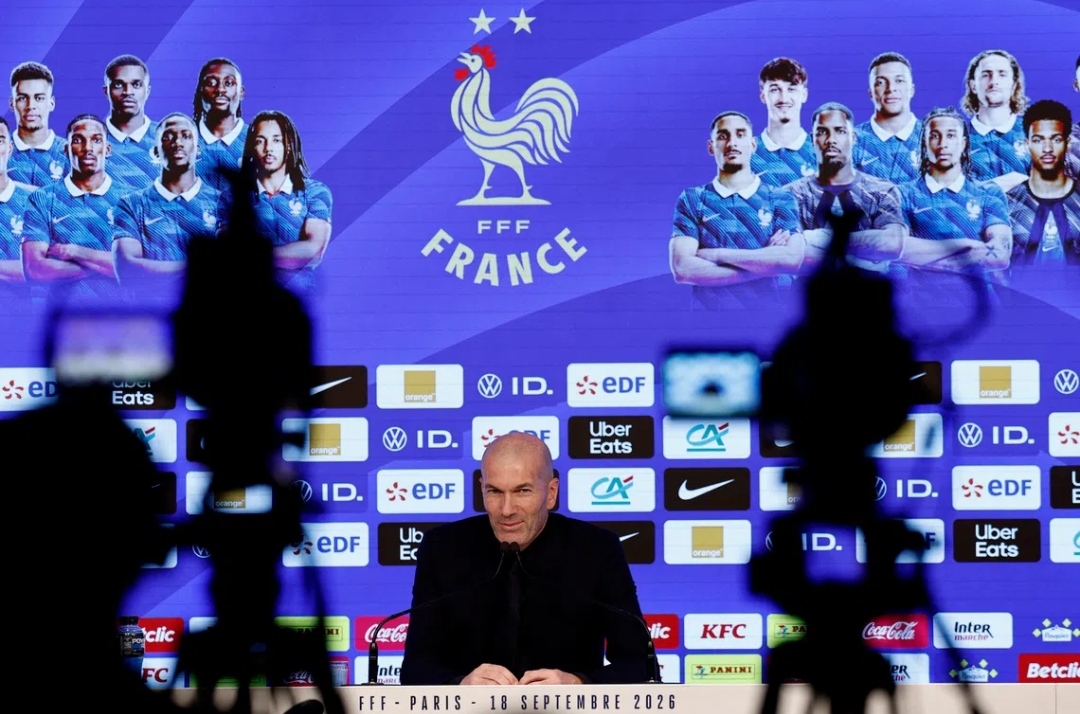 زيدان يفتح أبواب المنتخب الفرنسي أمام خمسة لاعبين جدد